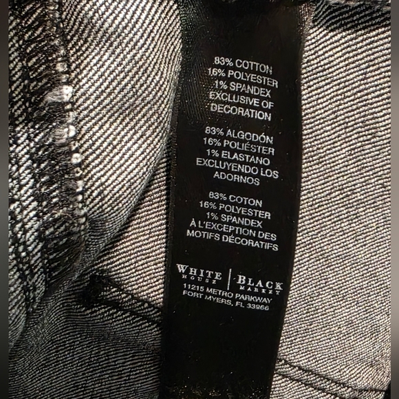 White House Black Market Contour Skinny Crop Jeans Size 2 - Picture 6 of 6